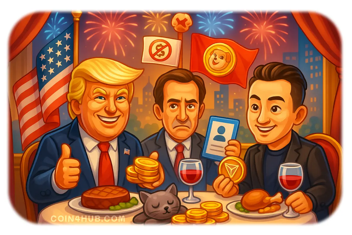 House Democrat Jamie Raskin demands transparency on Trump's memecoin dinner, questioning foreign investor participation and potential corruption.