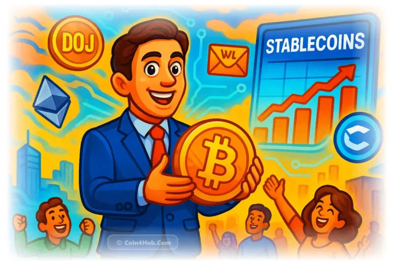 Crypto News Today: Stablecoin Adoption Surges, DOJ Charges, and Regulatory Pushback Ultimate