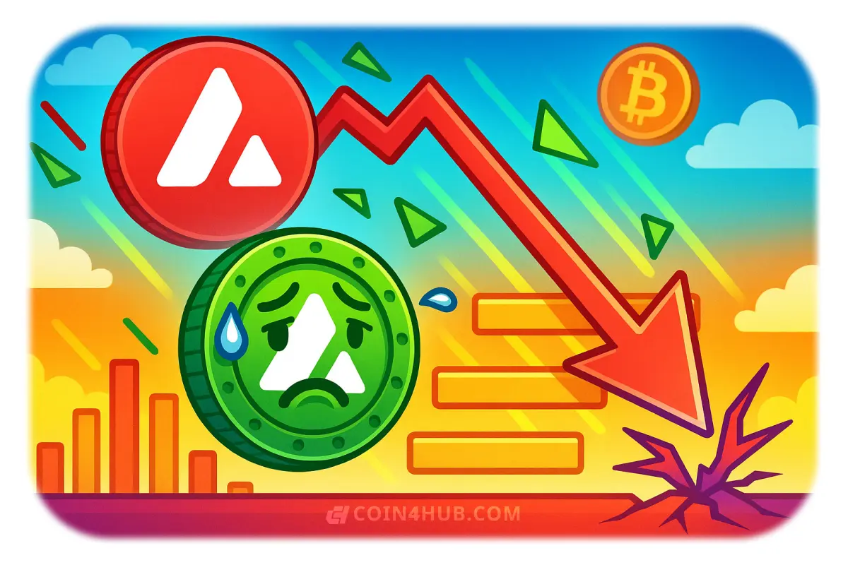 AVAX Price Drops 4%: Technical Analysis of Key Support Levels