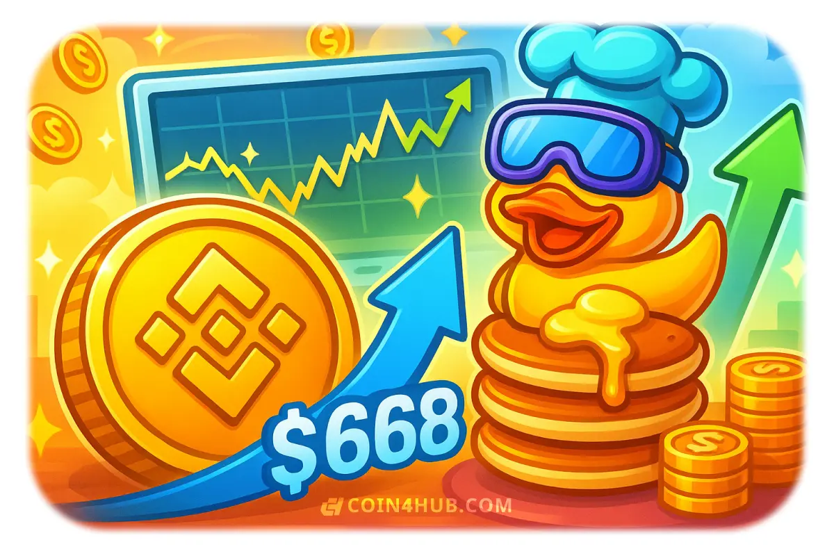 BNB Price Stabilizes at $668: Binance Alpha and PancakeSwap Drive Growth