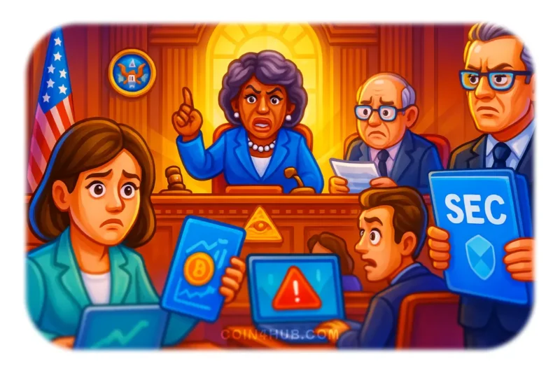 Democrats Blocked From SEC Info on Crypto Bill Hearings
