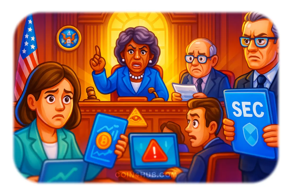 Democrats Blocked From SEC Info on Crypto Bill Hearings COIN4HUB Democrats Blocked From SEC Info on Crypto Bill Hearings