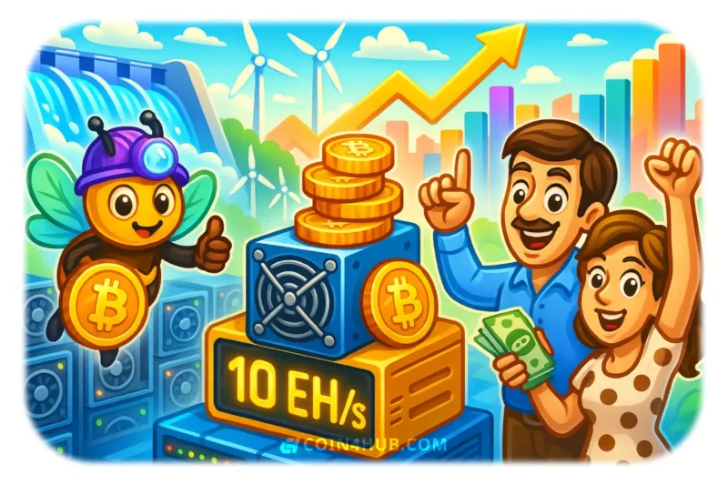 HIVE Digital Hits 10 EH/s Milestone, Sets 25 EH/s Target