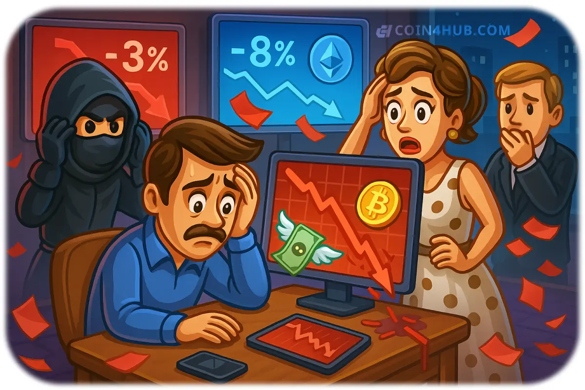 Massive $1.15B Crypto Liquidation Event Rocks Market