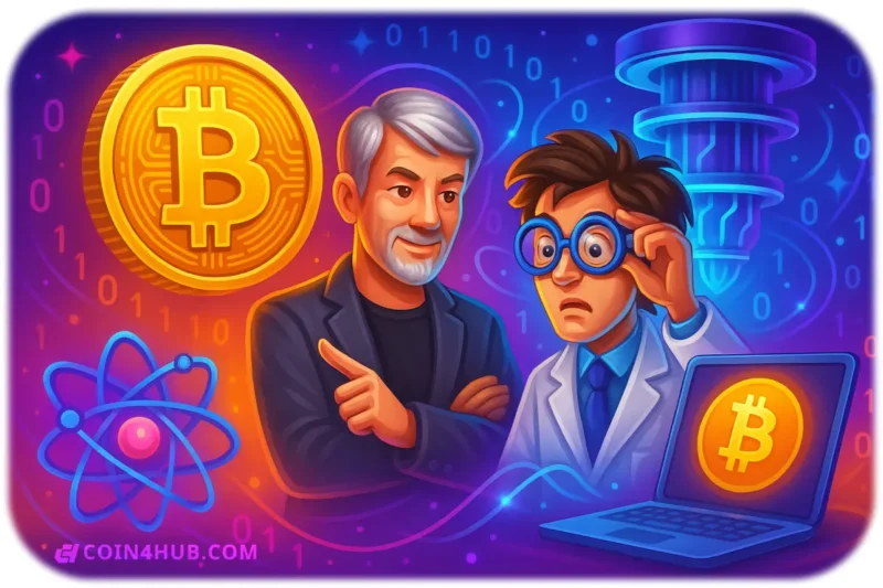 Michael Saylor Dismisses Quantum Computing Threat to Bitcoin