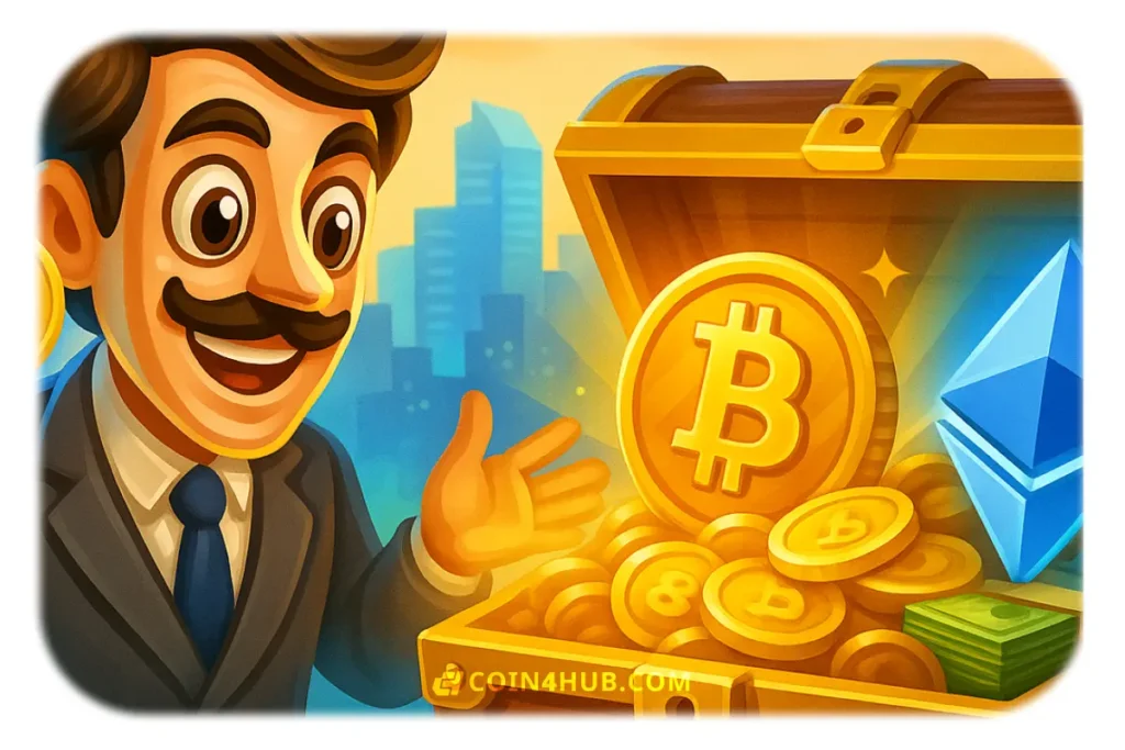 Treasure Global Unveils $100M Crypto Treasury Strategy COIN4HUB Treasure Global Unveils $100M Crypto Treasury Strategy Including Bitcoin and Ethereum